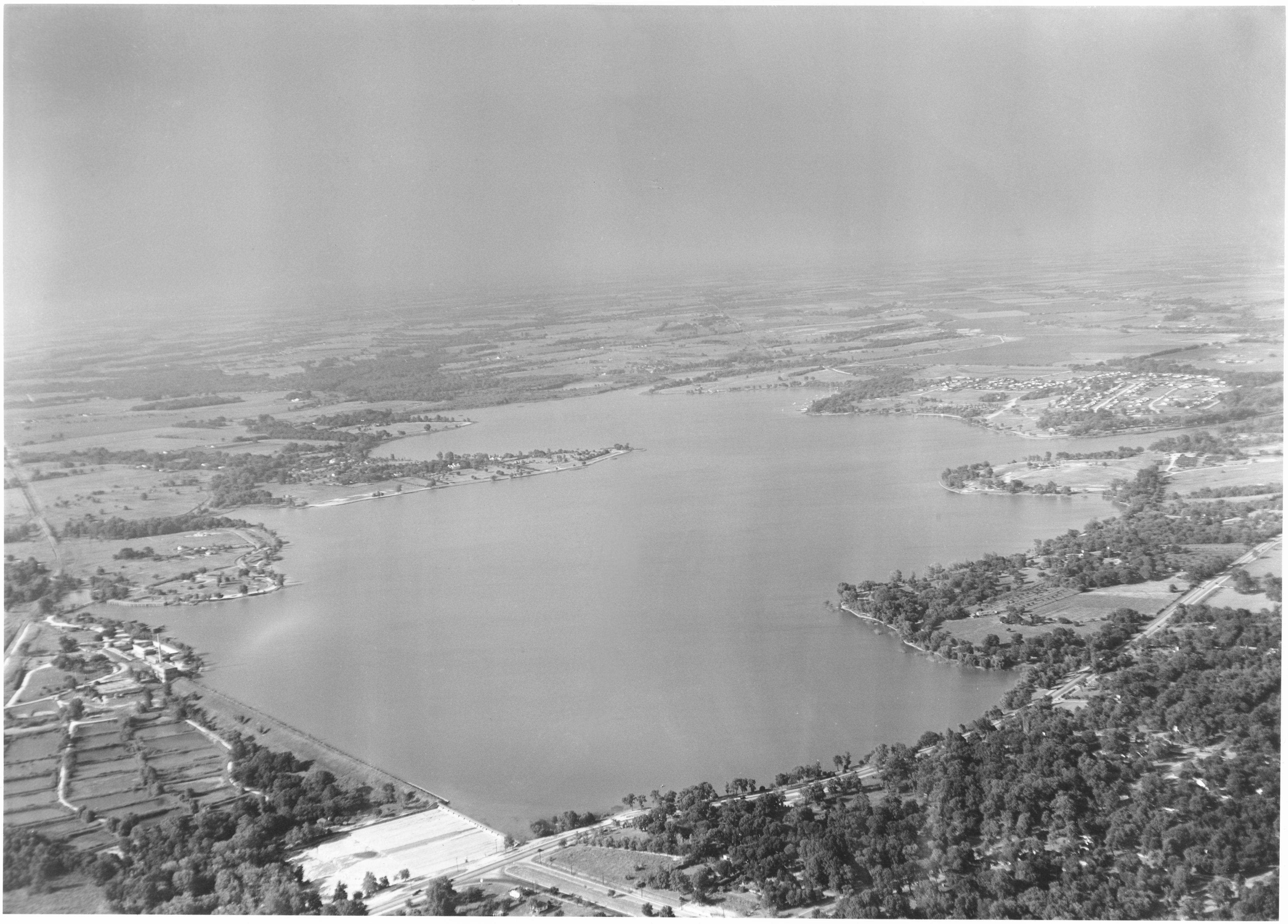 White Rock Lake from South 1948 